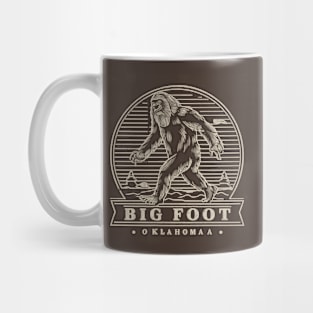 Big foot Oklahoma Mug